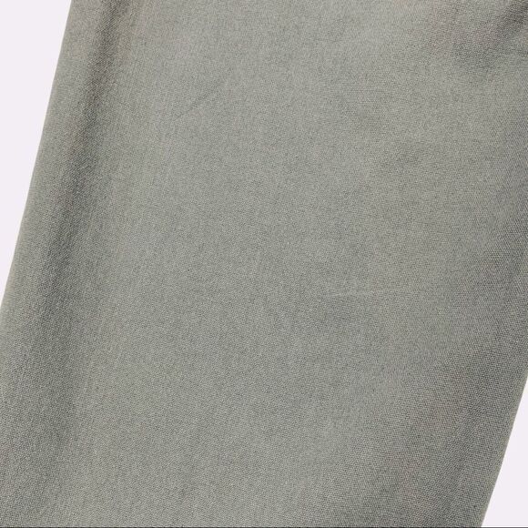 NWT Leo & Sage Olive Green Chino Crop Pants Fray 2 - Picture 10 of 13